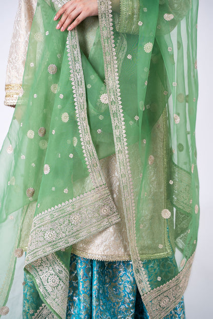 Kayseria - 1 Piece Organza Dupatta