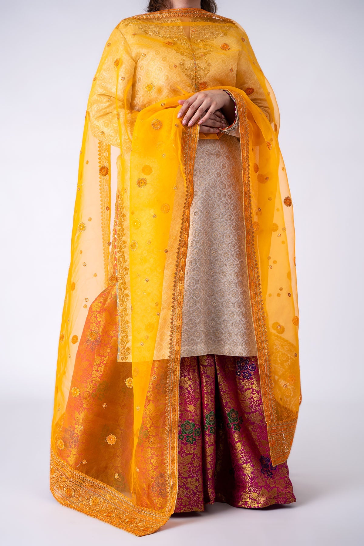 Kayseria - 1 Piece Organza Dupatta