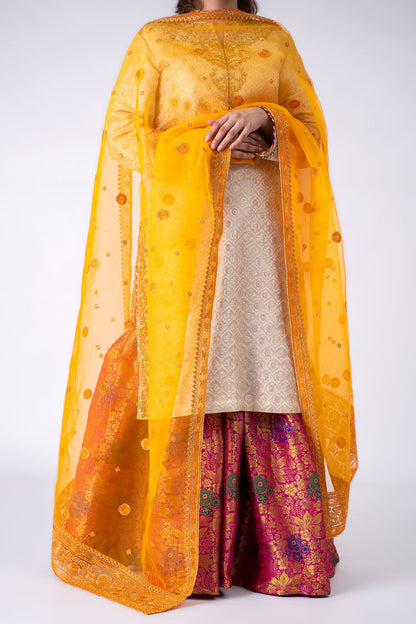 Kayseria - 1 Piece Organza Dupatta