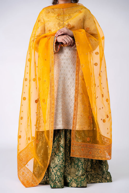 Kayseria - 1 Piece Organza Dupatta