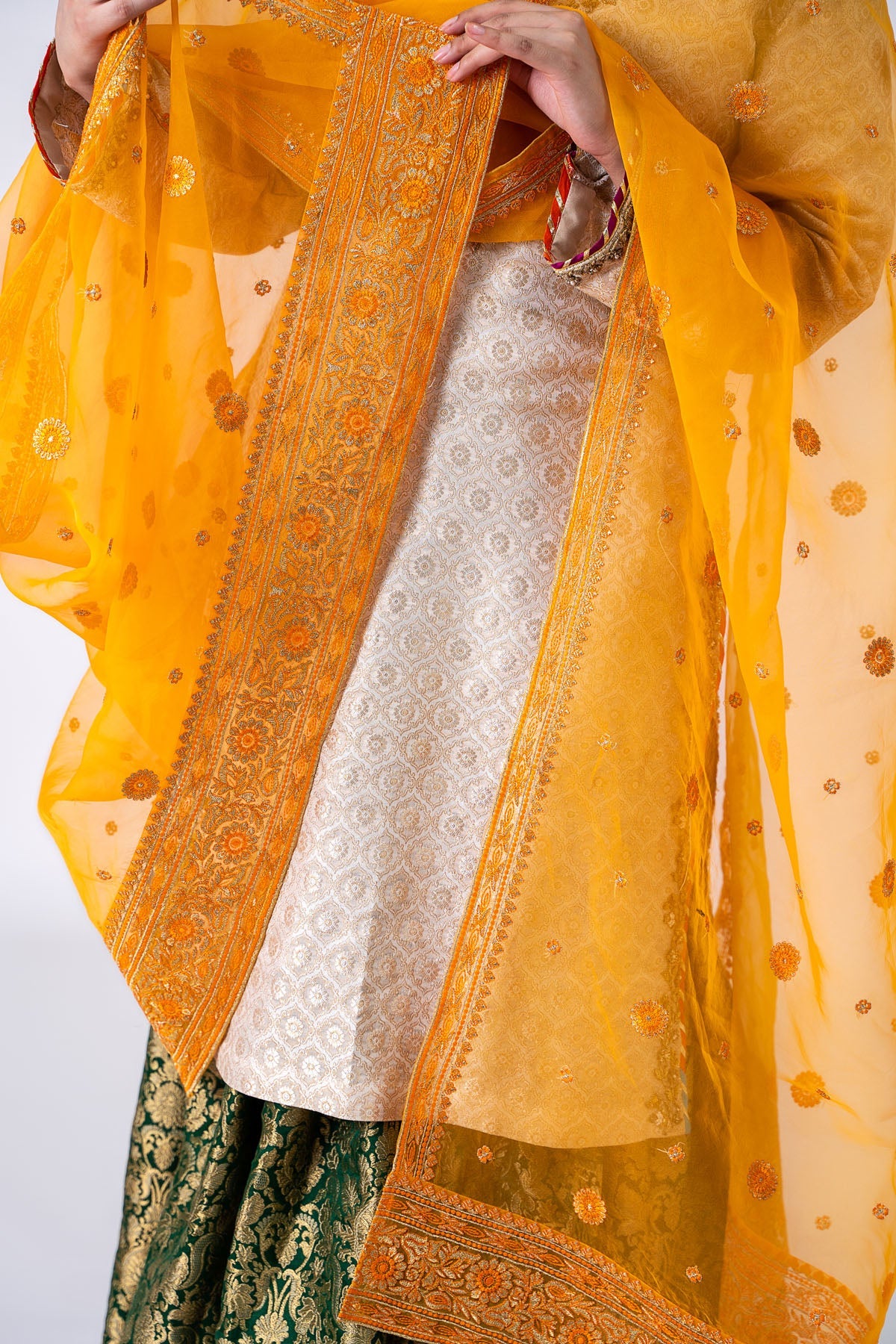 Kayseria - 1 Piece Organza Dupatta