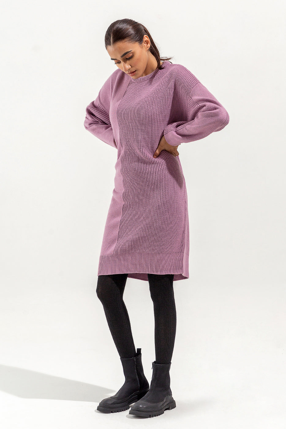 Beechtree - Knitted Knee Length Dress