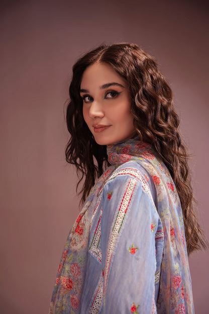 Kayseria - 3 Piece Dhaka Malmal Suit