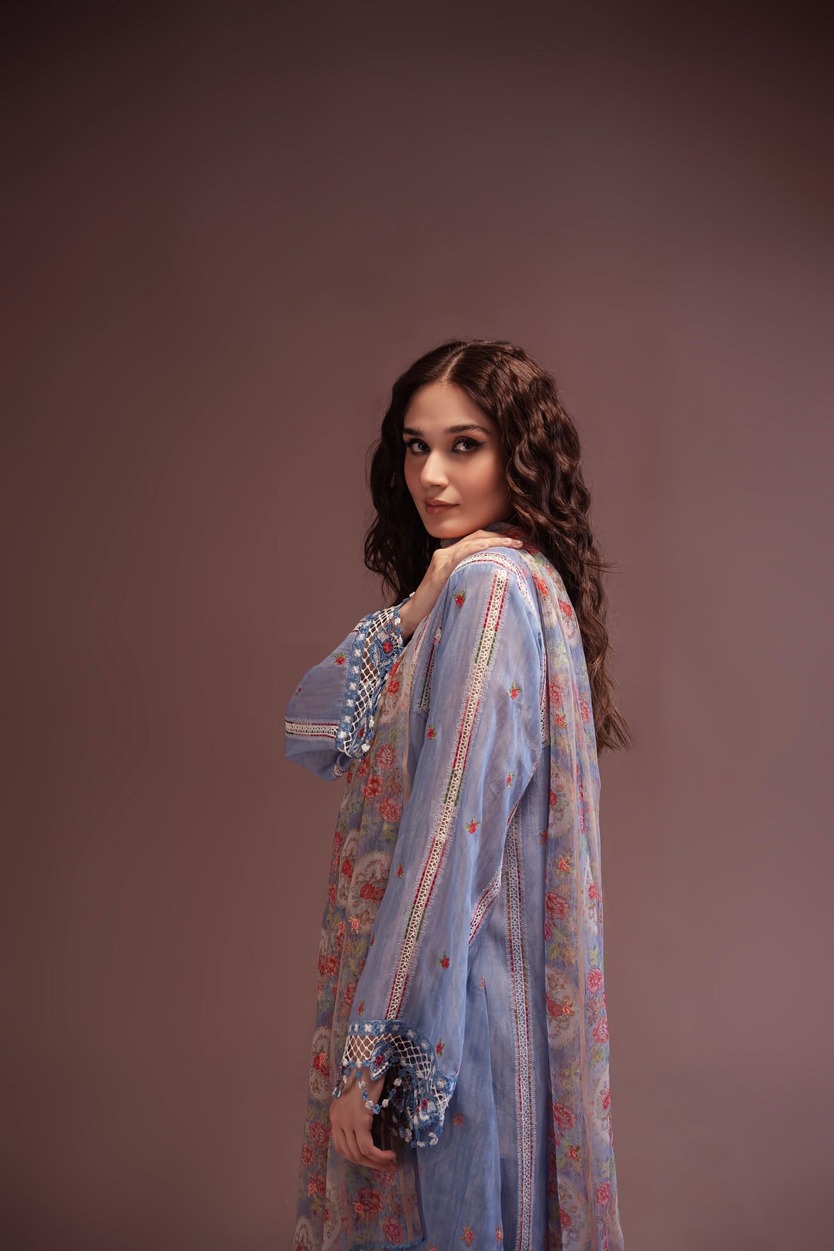Kayseria - 3 Piece Dhaka Malmal Suit