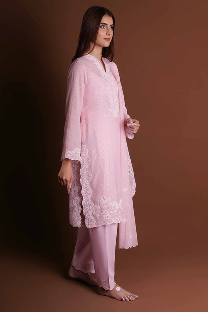 Kayseria - 4 Piece Dhaka Malmal Suit