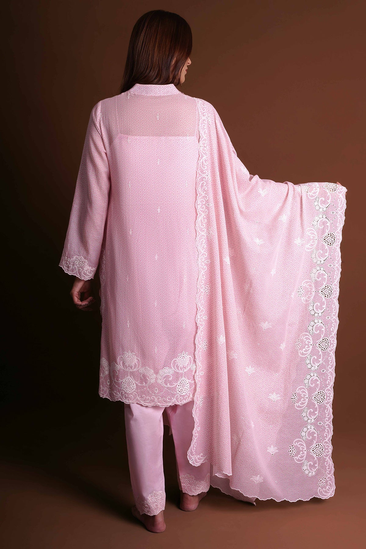 Kayseria - 4 Piece Dhaka Malmal Suit