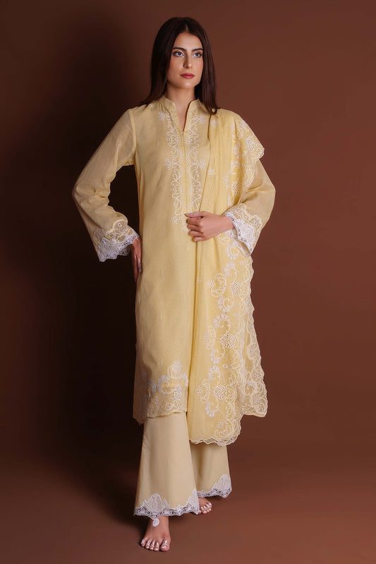 Kayseria - 4 Piece Dhaka Malmal Suit