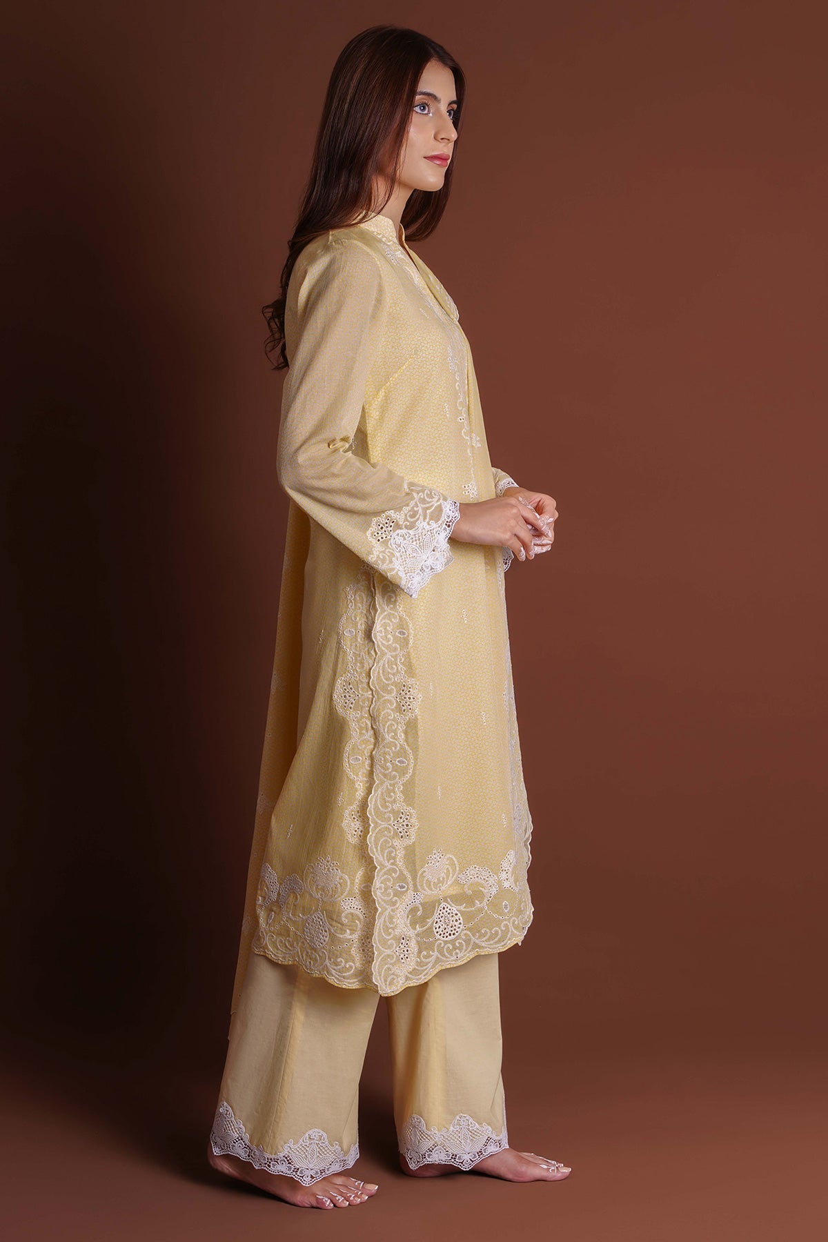 Kayseria - 4 Piece Dhaka Malmal Suit