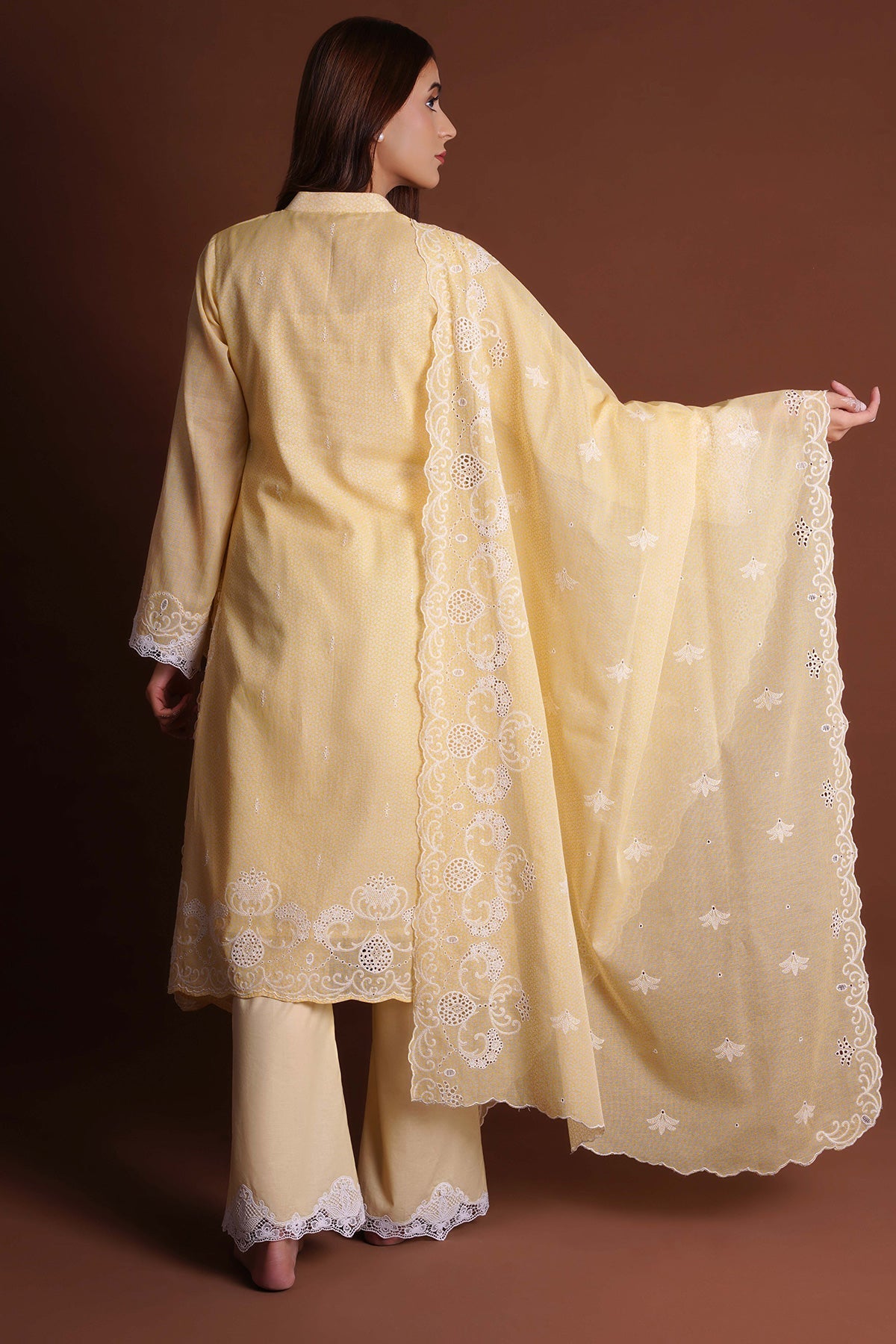 Kayseria - 4 Piece Dhaka Malmal Suit