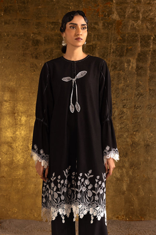 Kayseria - 2 Piece Viscose Karandi Shirt & Shalwar