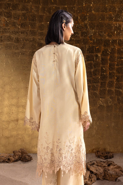 Kayseria - 2 Piece Viscose Karandi Shirt & Shalwar