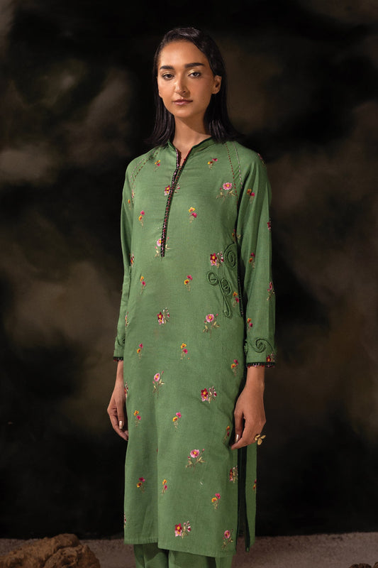 Kayseria - 2 Piece Khaddar Shirt & Shalwar