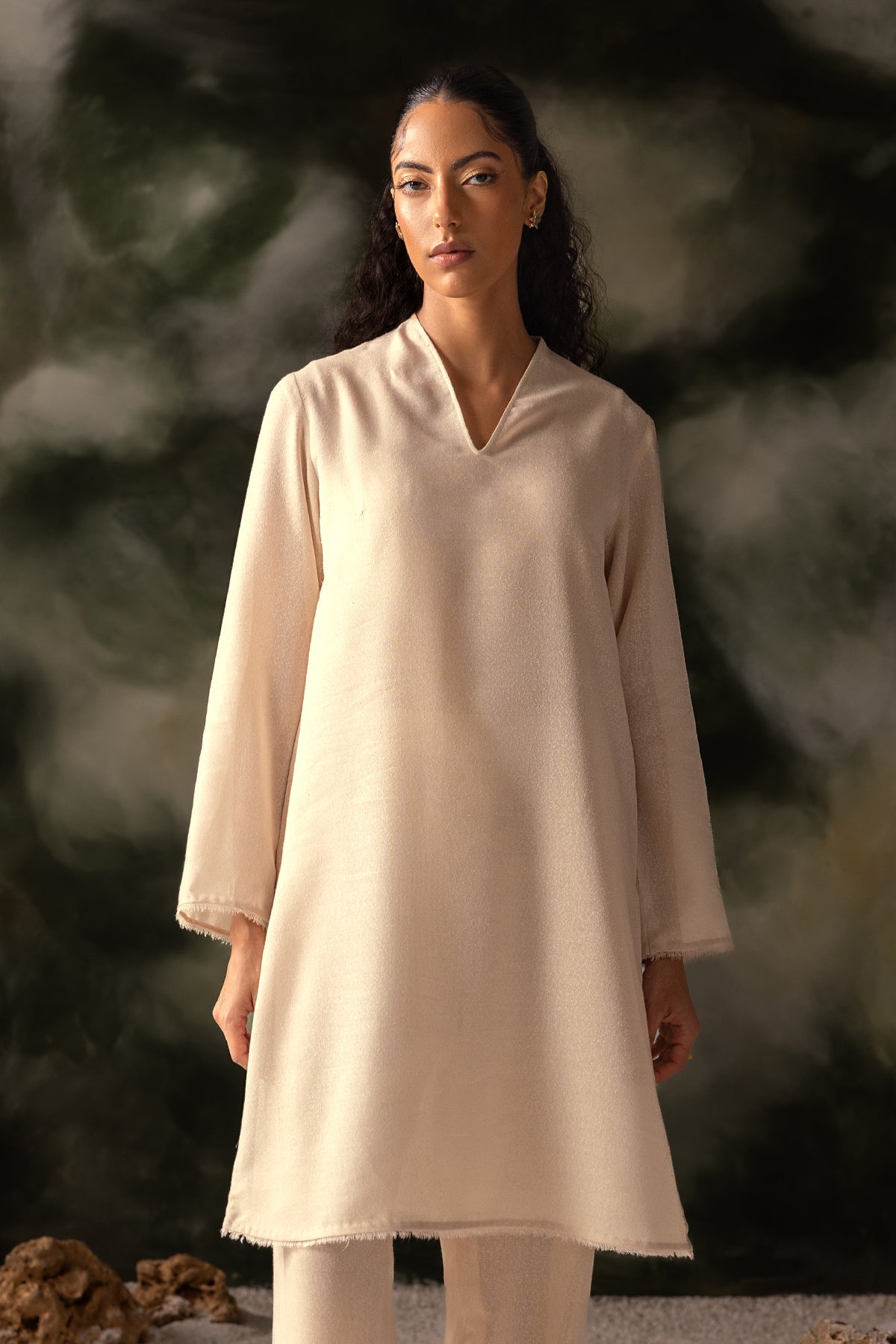 Kayseria - Gohar-E-Doyem- 2 Piece Viscose Karandi Shirt & Shalwar