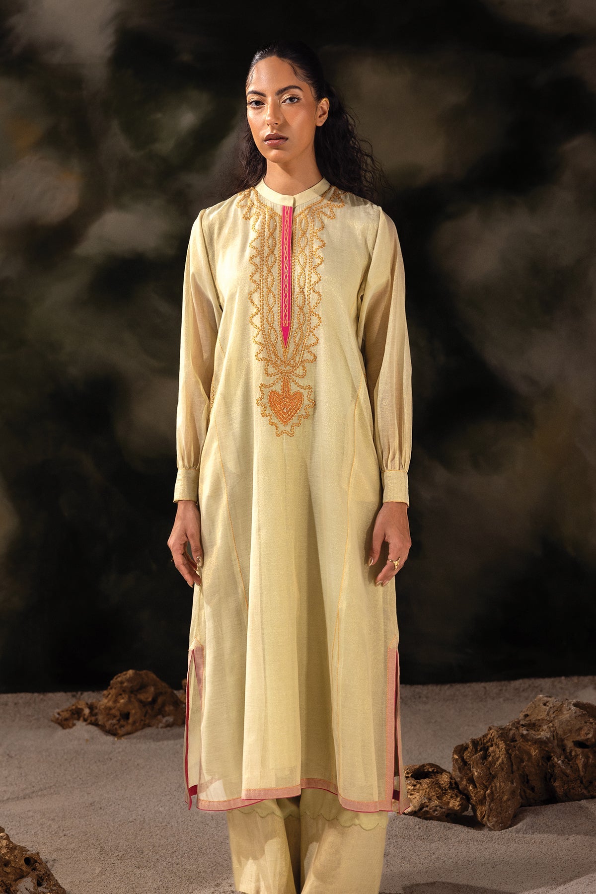 Kayseria - Tourmari- 3 Piece Masuri Suit