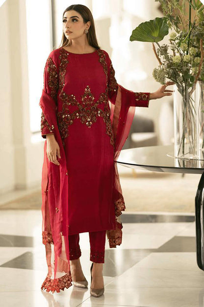 Abeera Usman - Maroon Pret