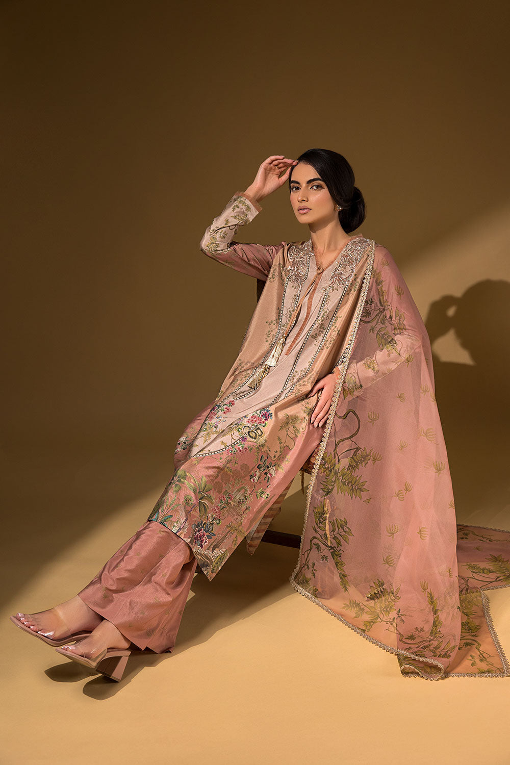 Sobia Nazir - Design 01 Festive Silk Ready to Wear Collection 2023