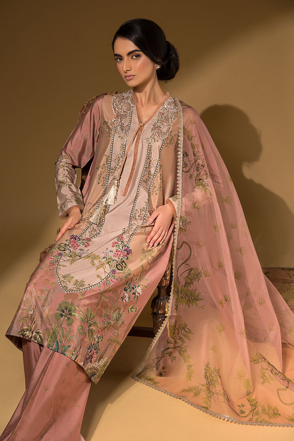 Sobia Nazir - Design 01 Festive Silk Ready to Wear Collection 2023