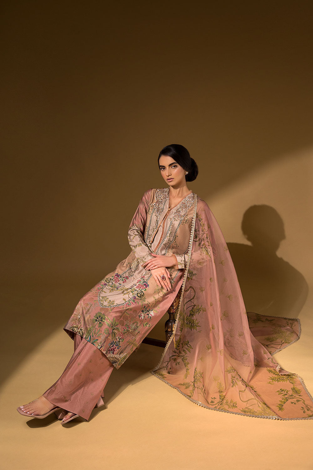 Sobia Nazir - Design 01 Festive Silk Ready to Wear Collection 2023