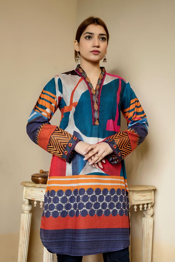 Adan's Libas - Briar - Stitched Lawn Kurti