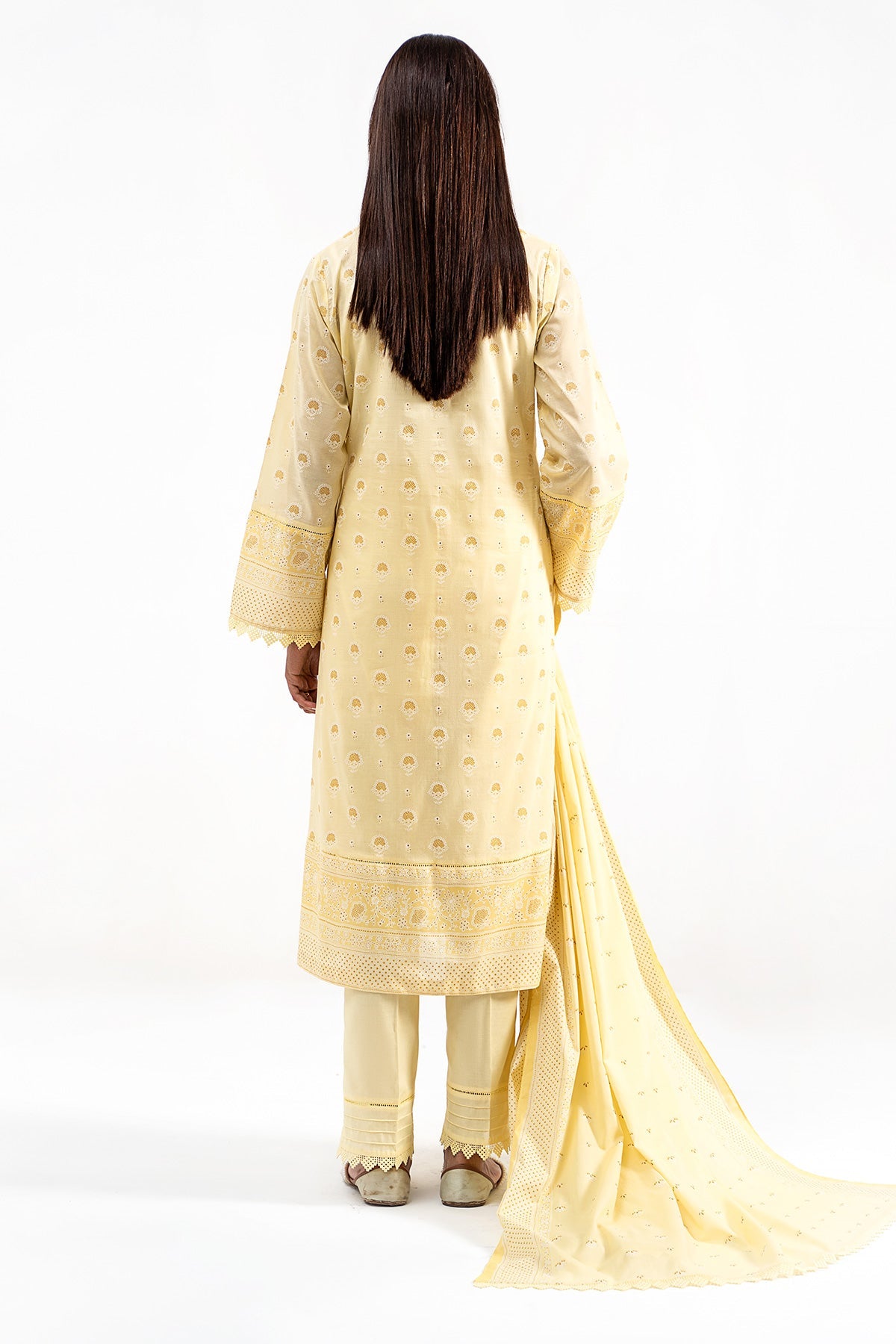 Kayseria - 3 Piece Cotton Lawn Suit