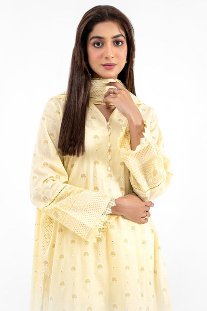 Kayseria - 3 Piece Cotton Lawn Suit