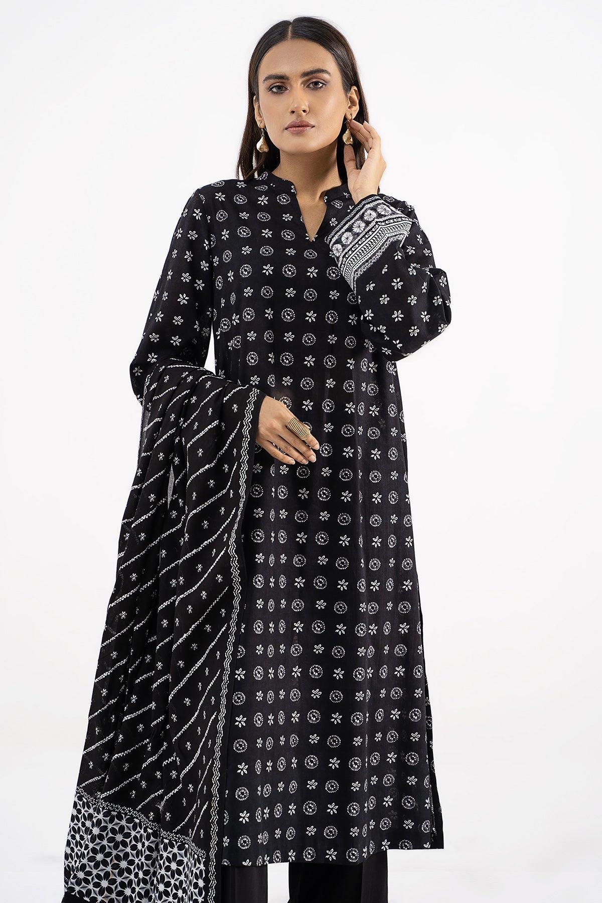Kayseria - 3 Piece Cotton Lawn Suit