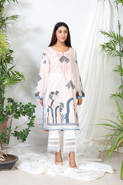 Lyla - Printed Lawn Kurta (LP21014A)
