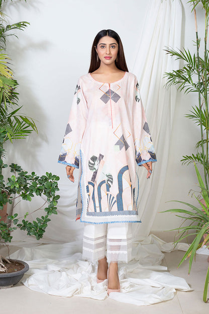 Lyla - Printed Lawn Kurta (LP21014A)