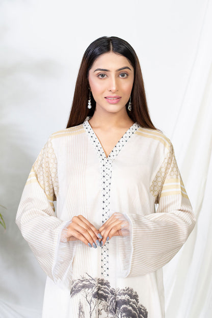 Lyla - Printed Lawn Kurta (LP21010A)