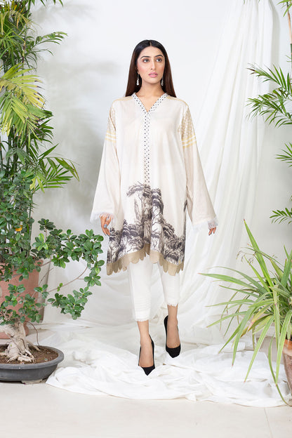 Lyla - Printed Lawn Kurta (LP21010A)