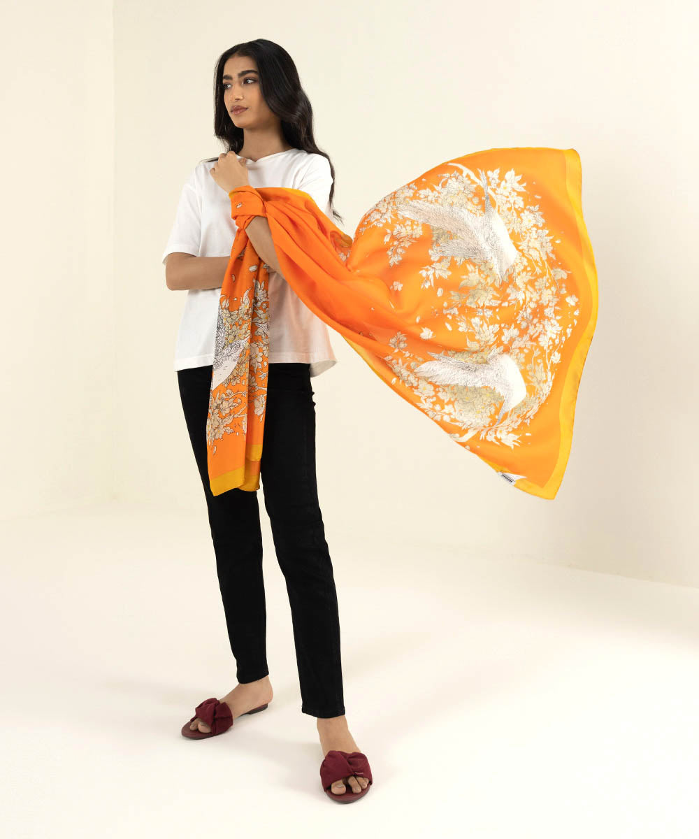Sapphire - Printed Scarf