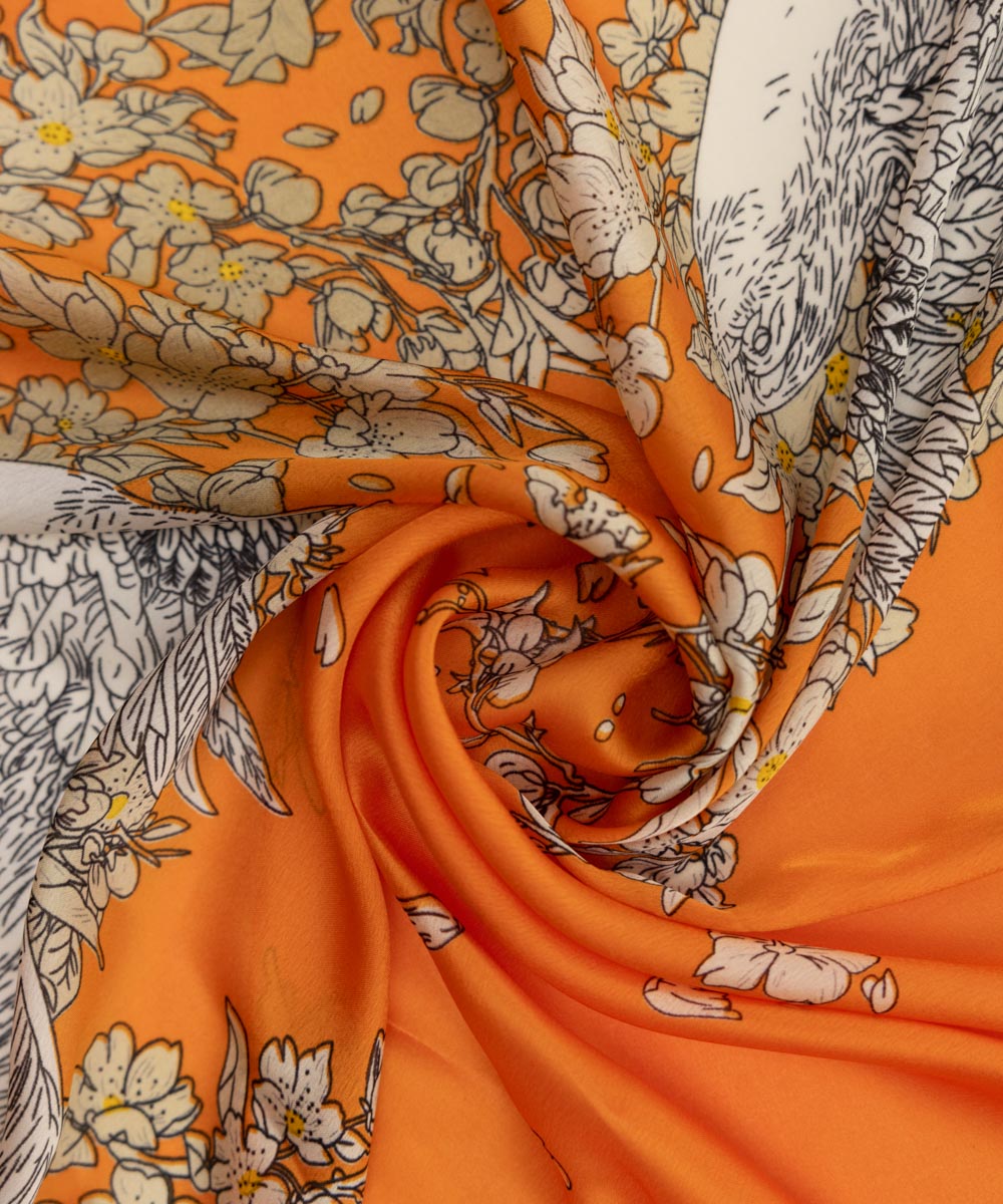 Sapphire - Printed Scarf