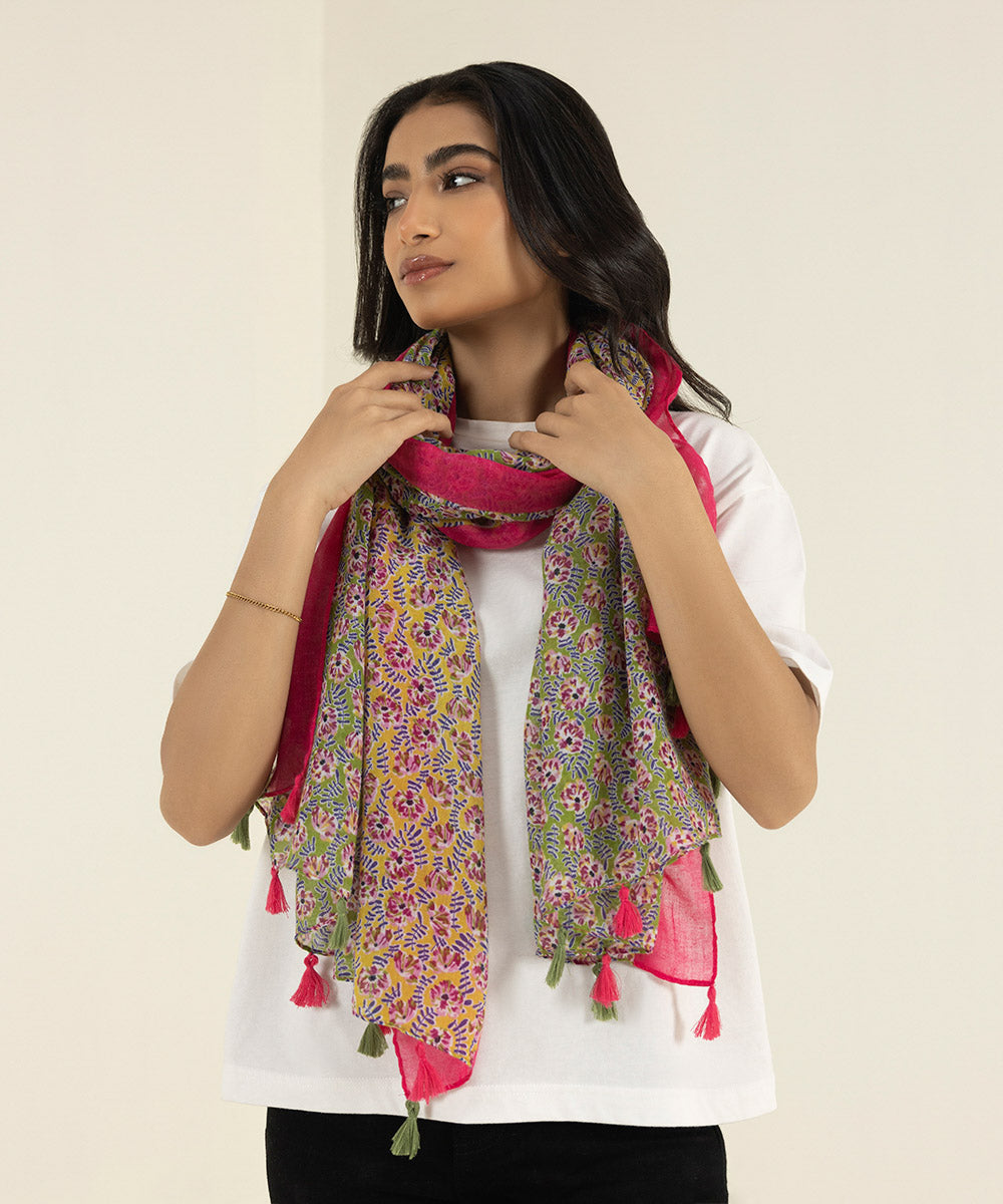 Sapphire - Printed Scarf