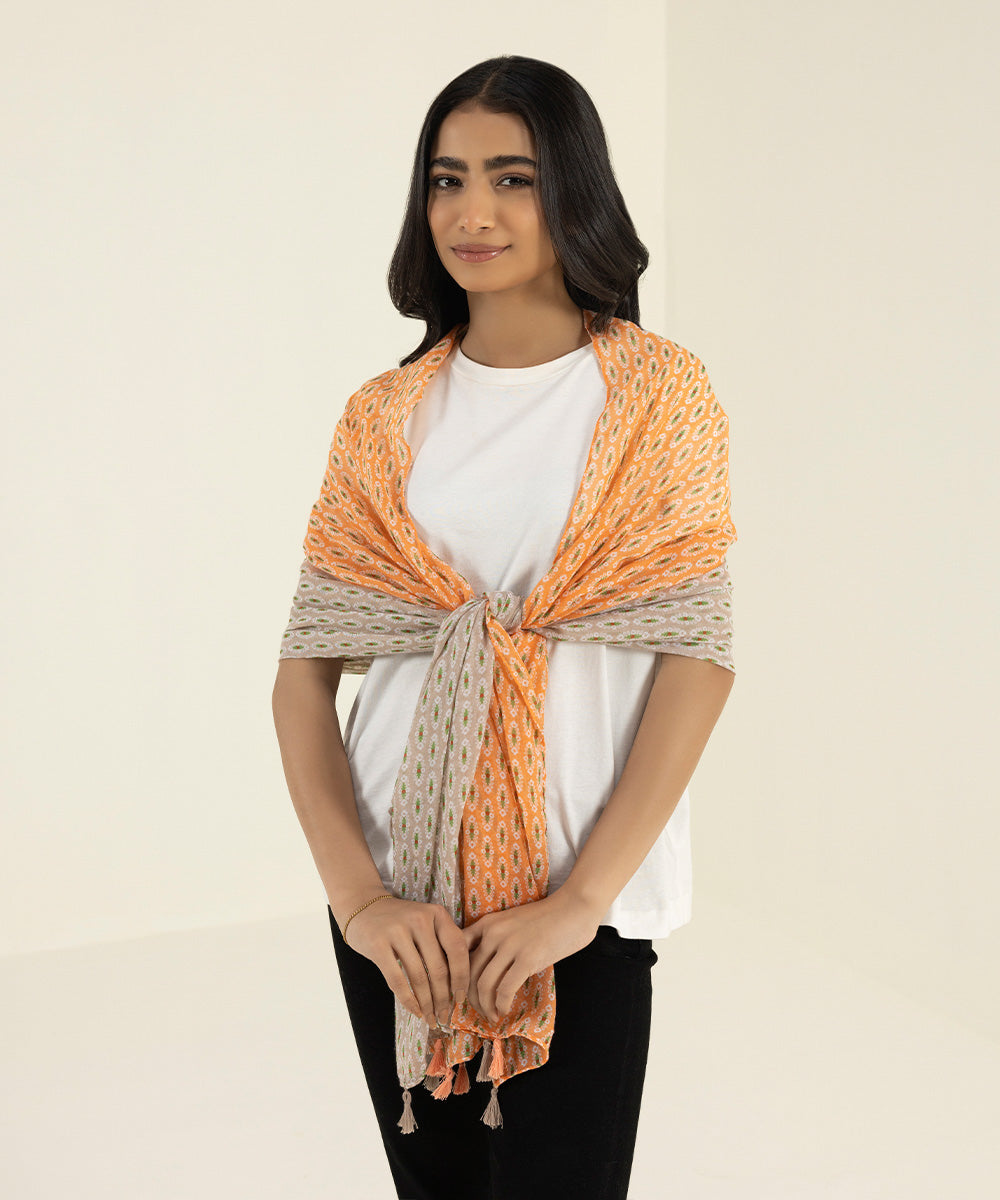 Sapphire - Printed Scarf