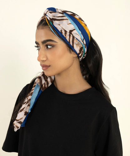Sapphire - Printed Scarf