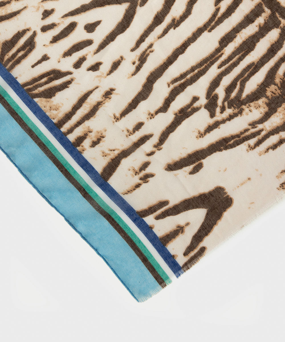 Sapphire - Printed Scarf