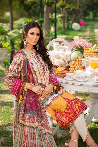 Ellena - 3-PC Unstitched Lawn