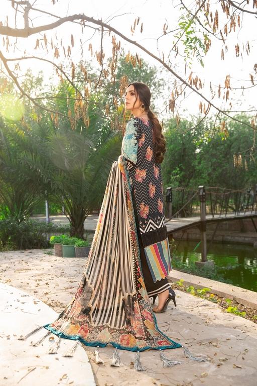 Ellena - 3-PC Unstitched Lawn