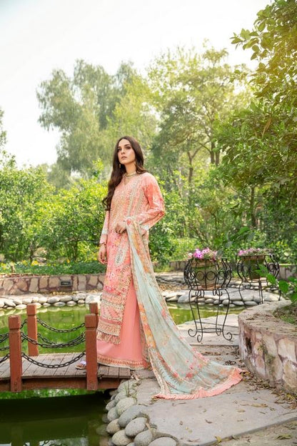 Ellena - 3-PC Unstitched Lawn