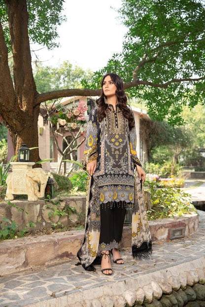 Ellena - 3-PC Unstitched Lawn