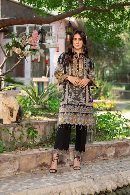 Ellena - 3-PC Unstitched Lawn