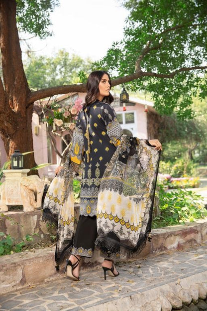 Ellena - 3-PC Unstitched Lawn