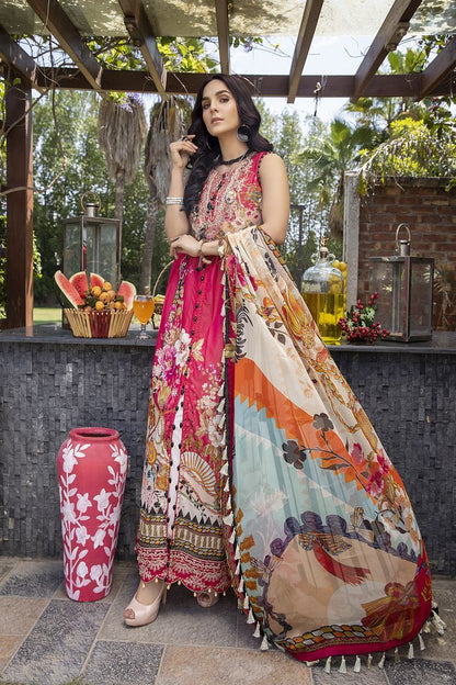 Ellena - 3-PC Unstitched Lawn