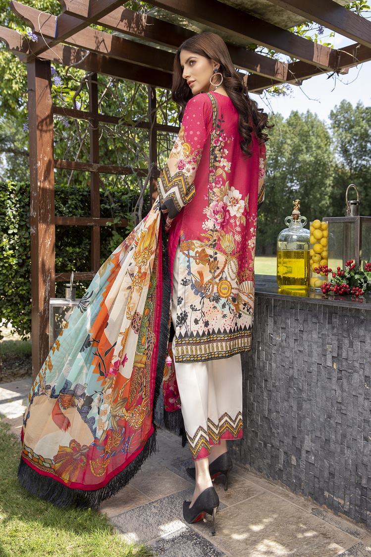 Ellena - 3-PC Unstitched Lawn