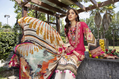 Ellena - 3-PC Unstitched Lawn