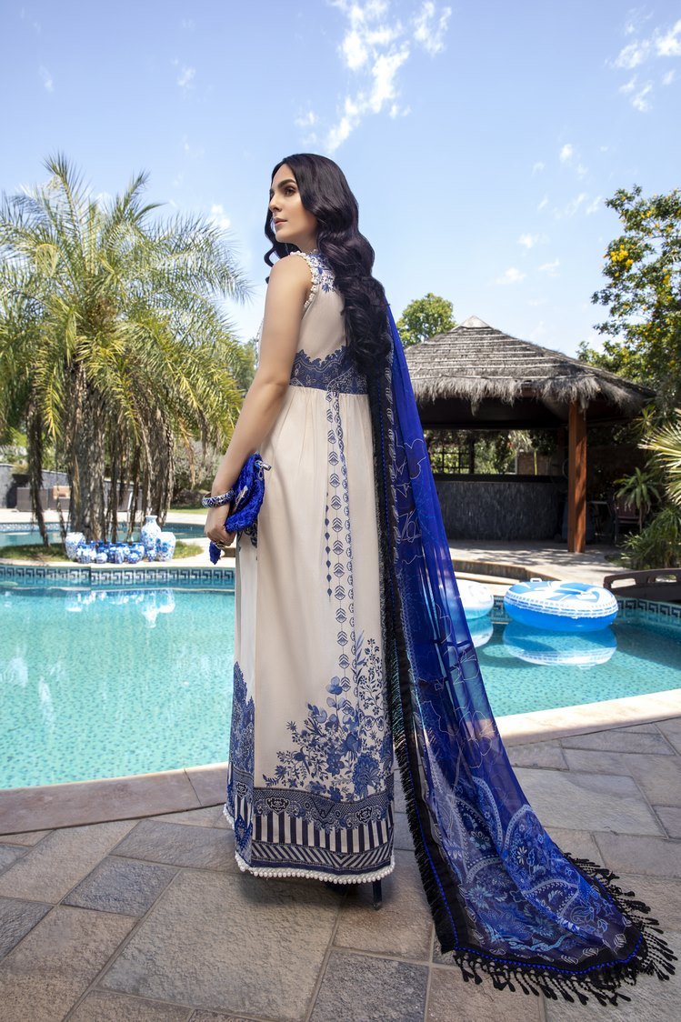 Ellena - 3-PC Unstitched Lawn