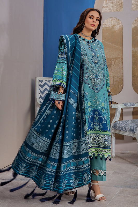 Ellena - 3-PC Unstitched Khaddar