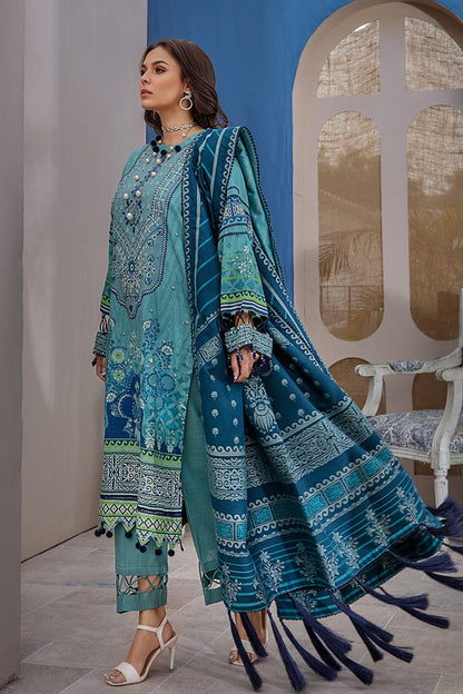 Ellena - 3-PC Unstitched Khaddar