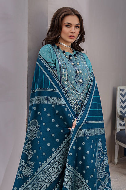 Ellena - 3-PC Unstitched Khaddar