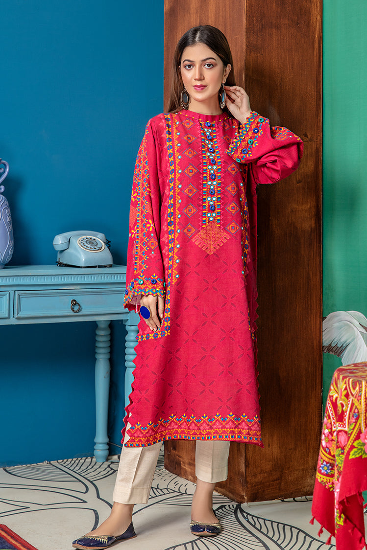 Ellena - 1-PC Kurti Unstitched Khaddar